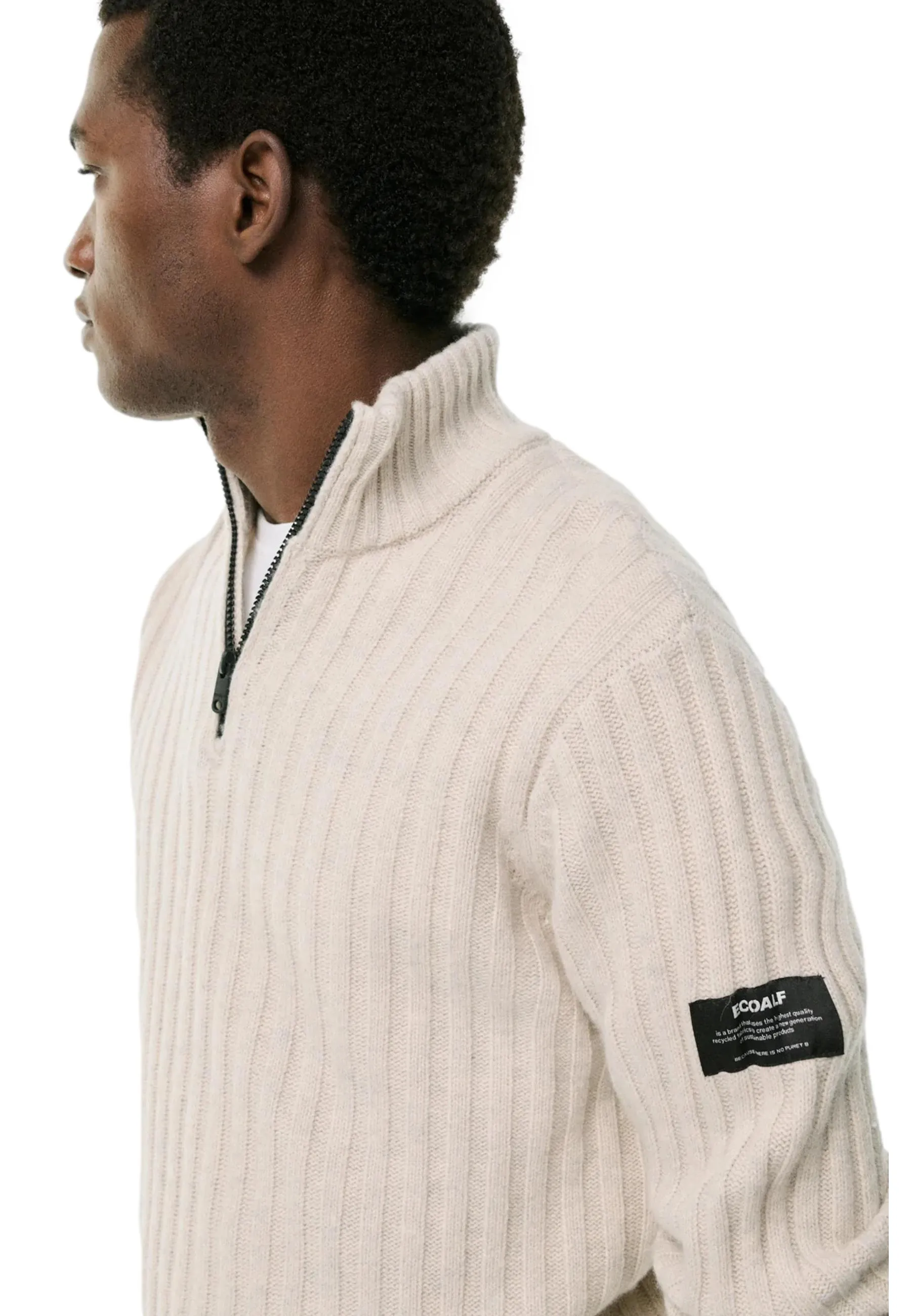 BEIGE MELANGE TERI MAGLIONE