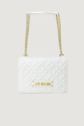 Borsa Love Moschino QUILTED NAPPA Bianco