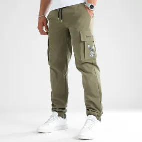 Bugs Bunny Graffiti Pantaloni cargo bianchi e neri verde cachi