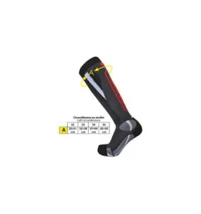 Calzini Mountain Monnet Power2Ski (nero)