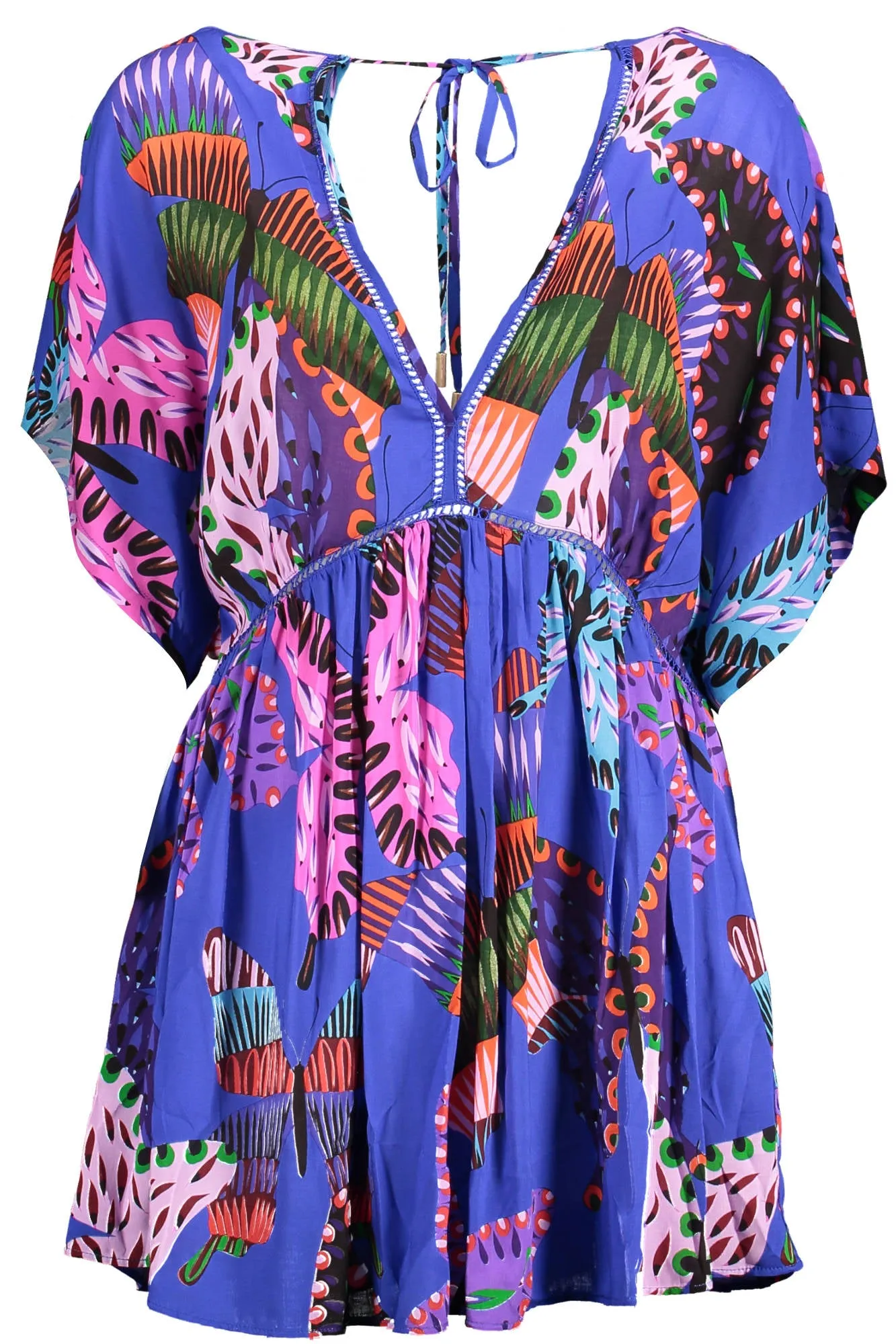 DESIGUAL ABITO CORTO DONNA BLU