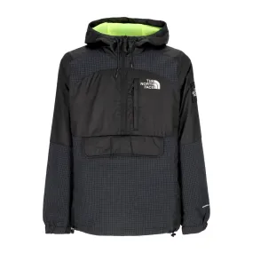 Giacca A Vento Infilabile Uomo Convin Anorak Black/super Sonicblue