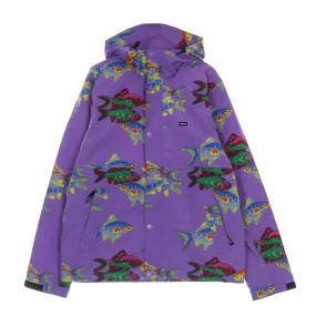 Giacca A Vento Uomo Fishbowl Jacket Lavender Silk Multi