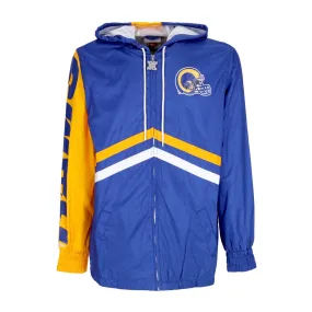 Giacca A Vento Uomo Nfl Undeniable Full Zip Windbreaker Losram Royal