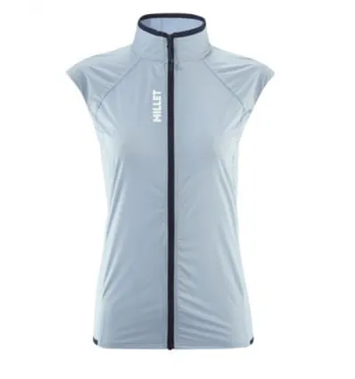 Giacca antivento da corsa/trail da donna Millet Intense LI V (Iceberg)