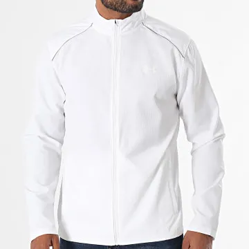 Giacca UA Storm Run Zip 1376797 Bianco