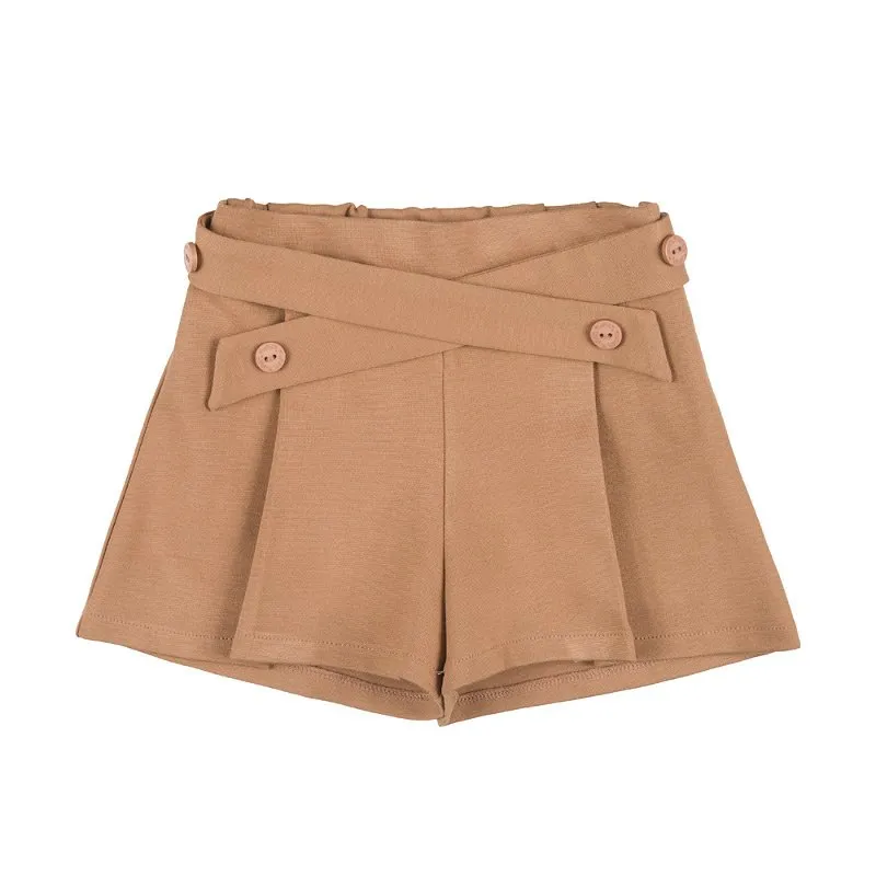Gonna pantalone beige