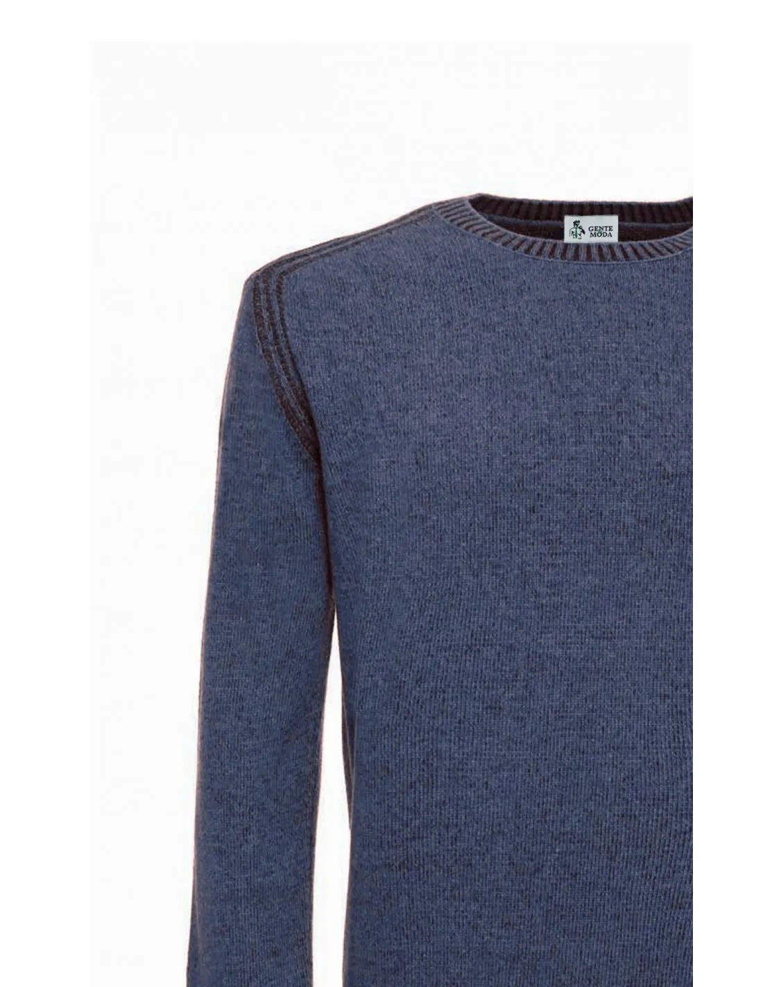 Maglia Girocollo punto riso Blu A / I