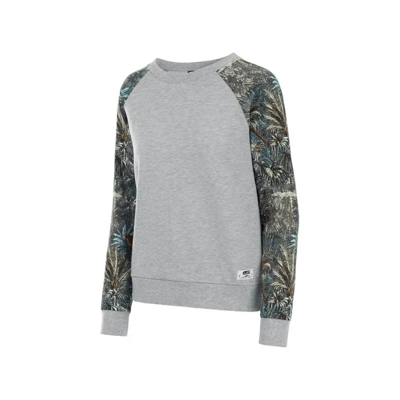 Maglione Picture Blayr Crew (Grigio Melange) Donna