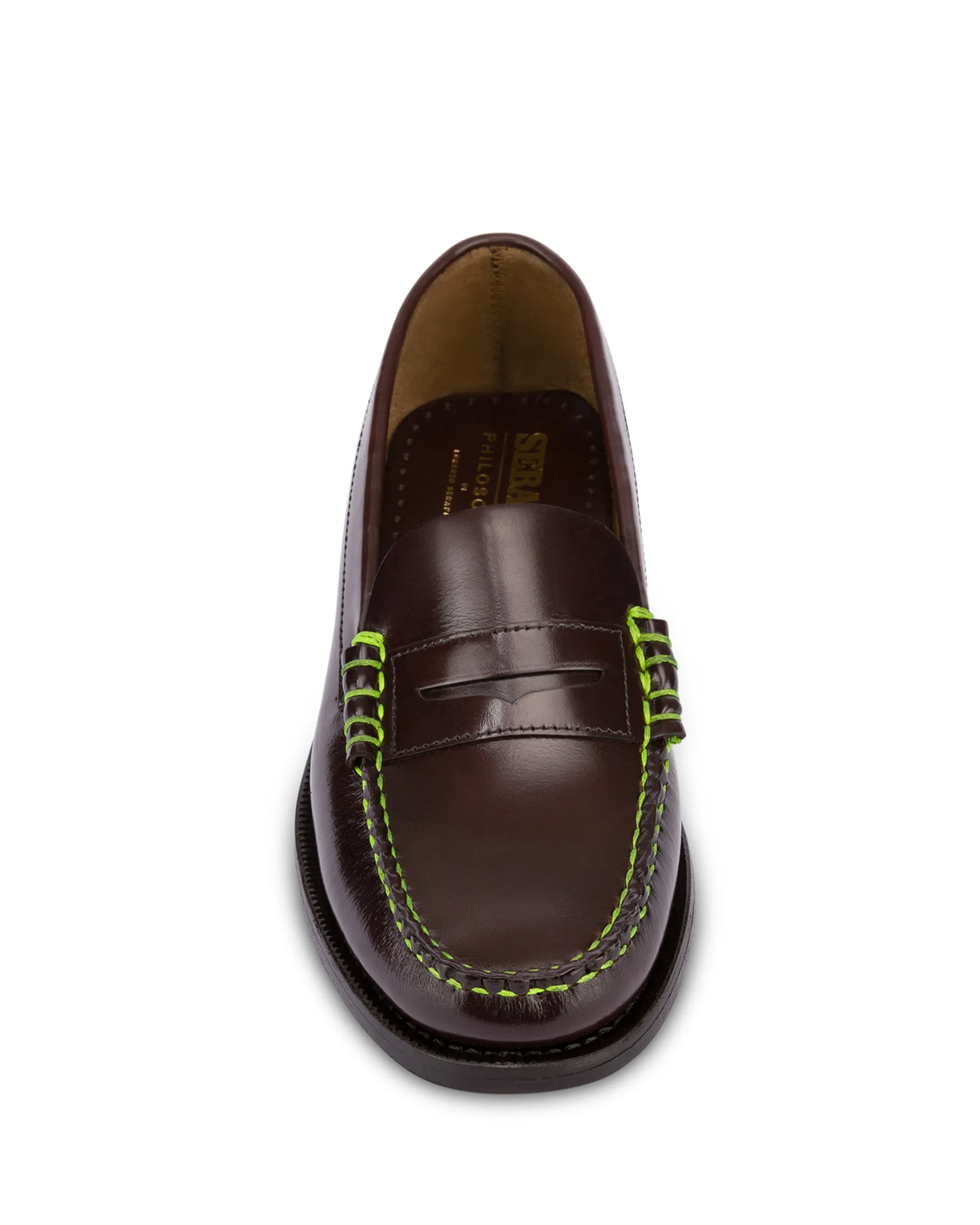 Mocassino burgundy Sebago x Philosophy