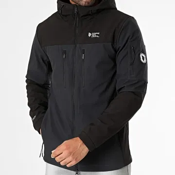 Neo Giacca con cappuccio e zip Grigio antracite