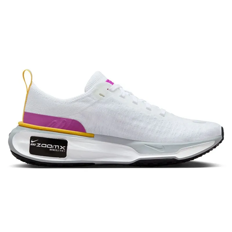 Nike Zoomx Invincible Run Flyknit 3 Bianco Rosa - Scarpe Running Donna