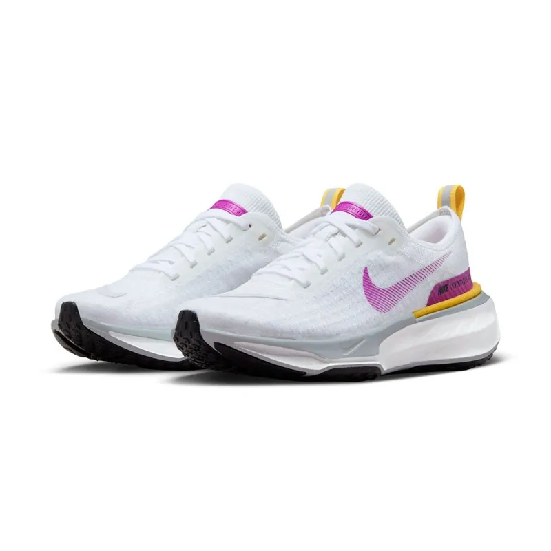 Nike Zoomx Invincible Run Flyknit 3 Bianco Rosa - Scarpe Running Donna