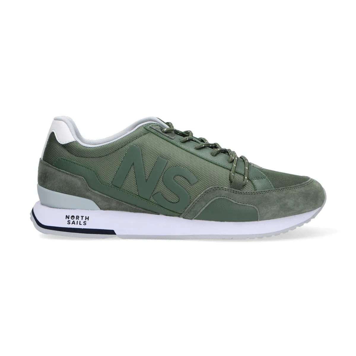 North Sails sneaker Hitch logo verde