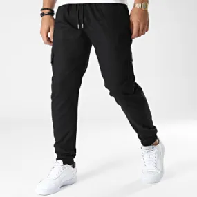 P-28810 Pantaloni cargo neri