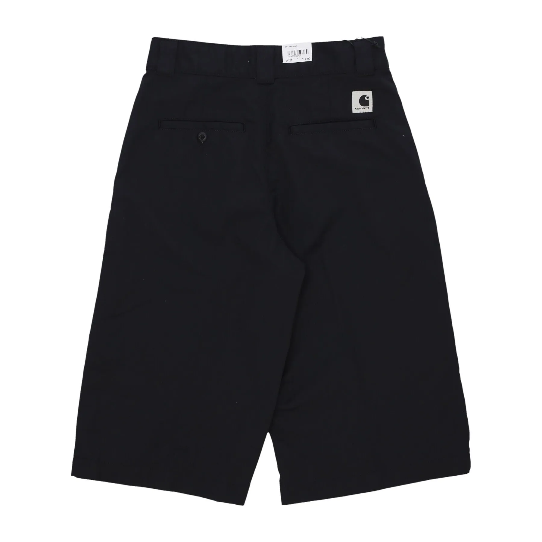 Pantalone Corto Donna Craft Short Black Rinsed