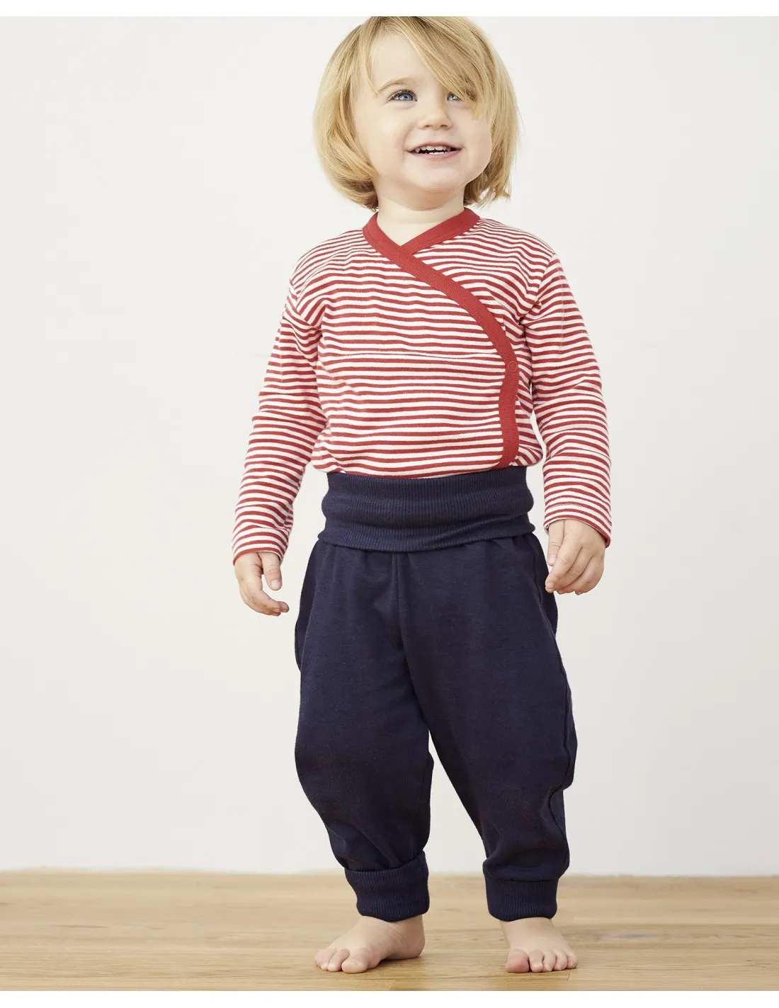 PANTALONI AMPI IN COTONE BIOLOGICO
