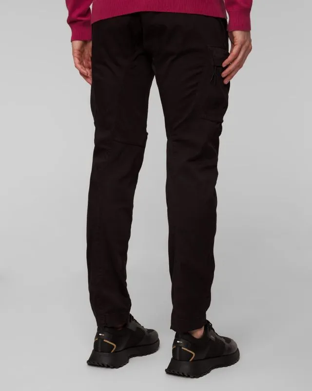Pantaloni cargo neri da uomo C.P. Company
