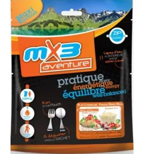 Piatto liofilizzato MX3 Nutrition Pesce alla provenzale e riso