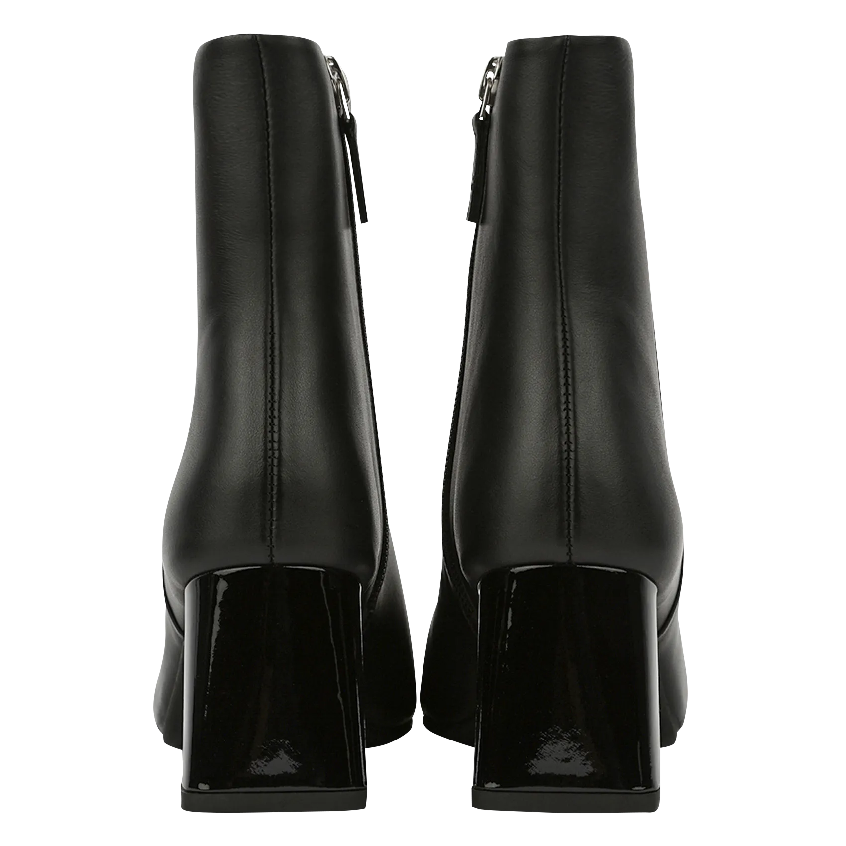  REPETTO   PHOEBE - Stivaletti in pelle con tacco | Nero