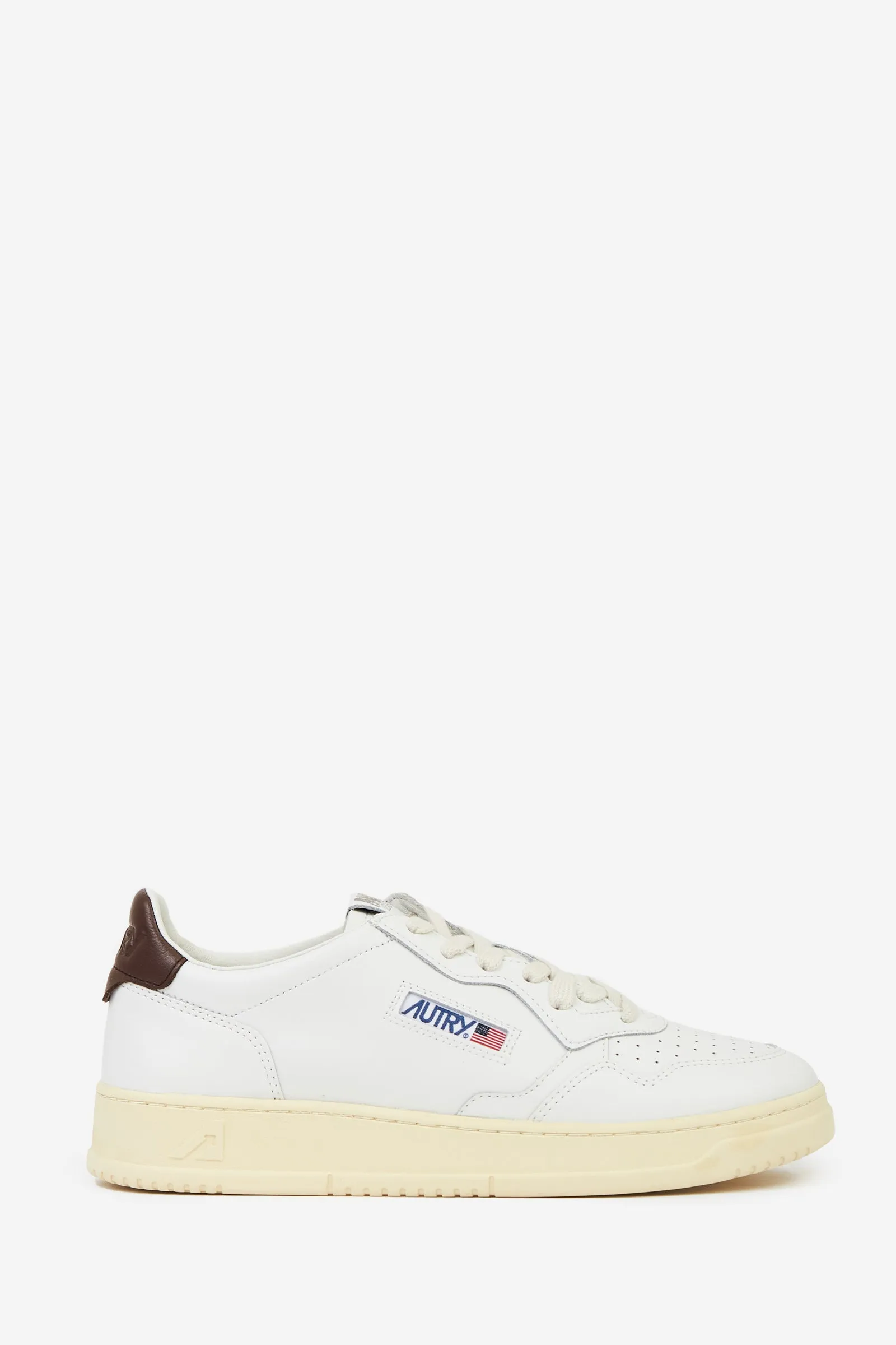 Sneakers 01 LOW in pelle bianca