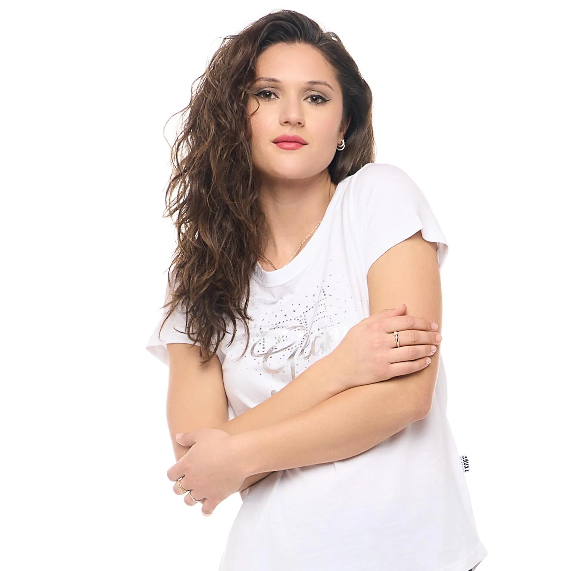 T-shirt da donna a maniche corte Be Glam