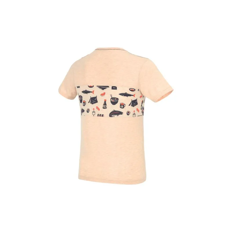 T-shirt Picture Will Melange (Beige melange) uomo